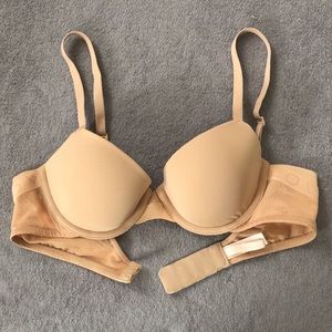 GAP Love by Gap Beige Nude Nearly Nothing Demi 32A